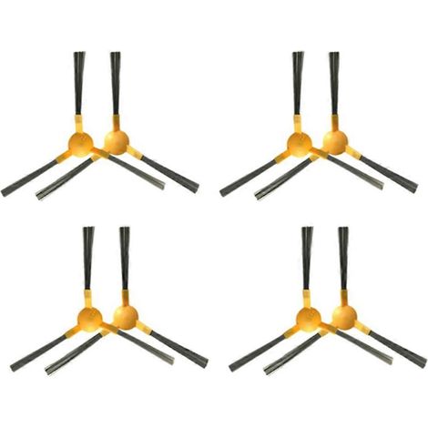 Lot de 8 brosses latérales compatibles avec les aspirateurs LIECTROUX C30B XR500 E30 Proscenic 800T 820S VT-5555 (1/5)