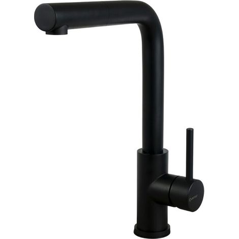 CARESSI Küchenarmatur CABL003BK U ND Niederdruck Schwarz (1/2)