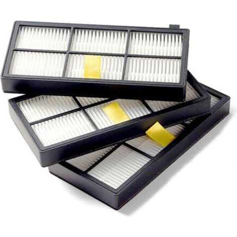 iRobot Sweeper Accessories – 3-Pack High-Performance Filters for iRobot 800 and 900 Series--DTEKGAZ