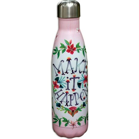 Bouteille isotherme en inox MAKE IT HAPPEN By Allen (1/2)