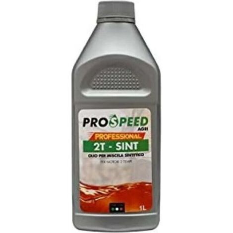 OLIO MISCELA SINTETICO MOTORI 2 TEMPI 1Lt MOTOSEGA DECESPUGLIATORE AGRI PROSPEED (1/2)
