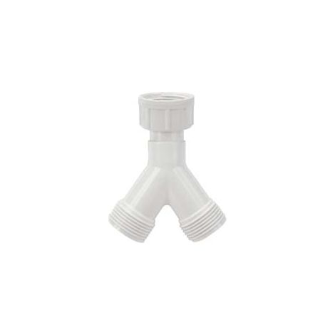 RACCORDO A Y PER TUBI CARICO LAVATRICE- - F 3/4 x M 3/4 x M 3/4 - 10 pezzi