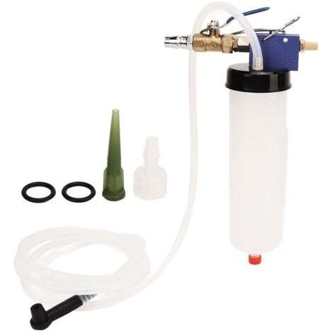 Outil de changement de liquide de frein pneumatique, très efficace, fiable, facile à utiliser, outil de remplacement de changement d'huile de direction assistée pour voiture et moto (1/4)