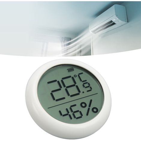 KCTW1Z-01 Runder intelligenter Temperatur- und Feuchtigkeitsdetektor/Sensor mit ZigBee-Digitalfernbedienung (1/5)