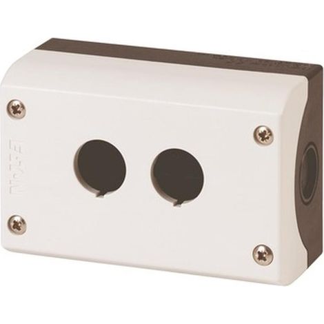 Eaton M22-I2 216537 Aufbaugehäuse 2 Einbaustellen, für Bodenbefestigung (Ø x H) 22 mm x 80 mm Anthr (1/5)