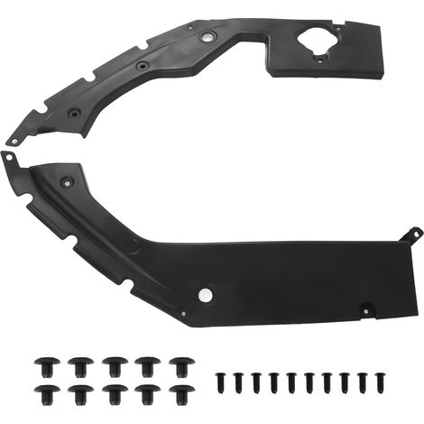 Panneau latéral de compartiment moteur, 2 pièces, résistant à l'usure, résistant à la chaleur et à la poussière, remplacement pour CIVIC 10TH 2016 – 2020 (1/5)