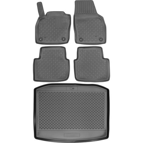 Juego de alfombrillas para Skoda Scala Hatchback de 2019: alfombrilla para coche + alfombrilla para maletero. (1/5)