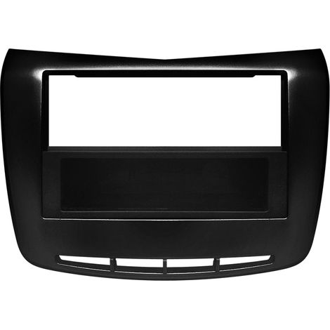 KIT MASCHERINA MONTAGGIO AUTORADIO 2DIN PER LANCIA DELTA DAL 2008 COLORE NERO (1/2)
