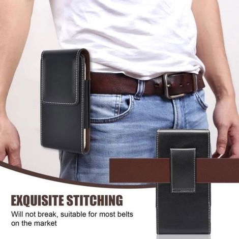 Housse de ceinture Pochette Téléphone pour 6.4-6.5-6.9" Étiquette (1/4)
