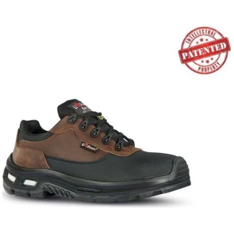 Chaussures de sécurité basses ESCAPE ESD S3 CI SRC - Noir/Marron 38 (1/2)