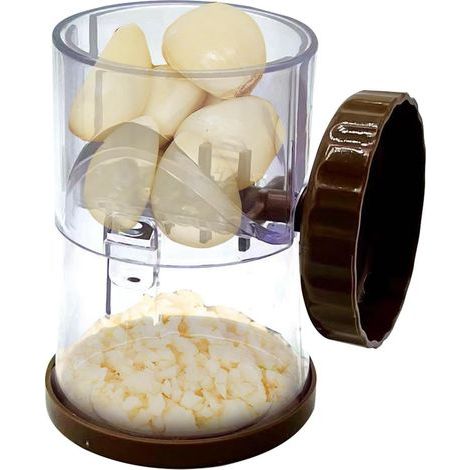 Handbetriebene Nussmühle für runde Nüsse, Walnuss- und Erdnussmühle, Schokoladenmühle, manuelle Nussmühle für Nüsse und Samen, langlebig für Küche und Haushalt, 1 Mühle (1/5)