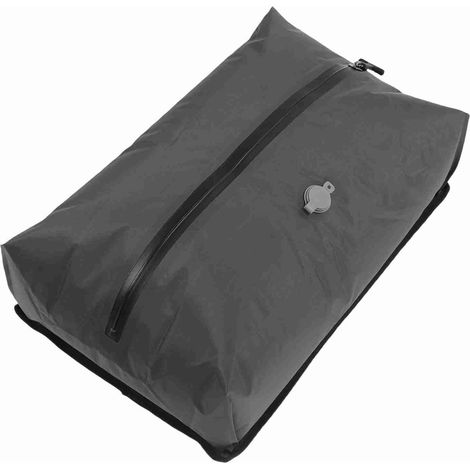 Sac sous vide de voyage peu encombrant, sac de compression sous vide en TPU résistant aux éclaboussures réutilisable, grande capacité de 16 l pour l'emballage des bagages, le camping, la (1/5)