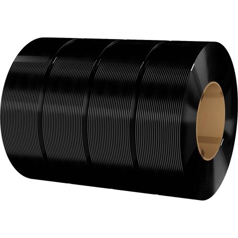 PLA Filament de Recharge 1.75mm, 1KG4 Bobine pour Imprimante 3D,Noir (1/5)