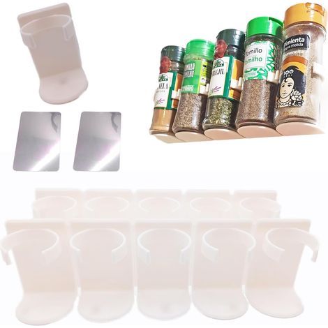 Cajas para especias para la cocina PAQUETE DE 10 UNIDADES - Organizador de especias para la cocina - Organizador de cocina - Almacenamiento de cocina - Caja para especias - Accesorios de cocina - Alma (1/5)