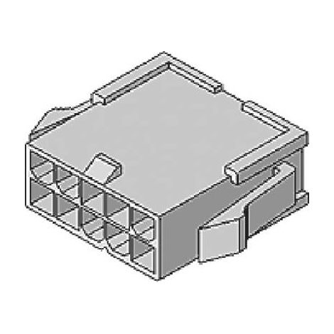 Molex Boîtier femelle pour câble Nbr total de pôles 24 Pas: 4.2 mm 39012241 1 pc(s) Bag (1/2)