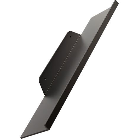 Mensola portaoggetti da parete dal design contemporaneo, realizzata con materiali resistenti - 20 cm