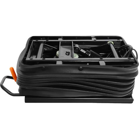 Kit de suspension de siège, système de suspension pneumatique, construction en acier durable, Noir (1/2)