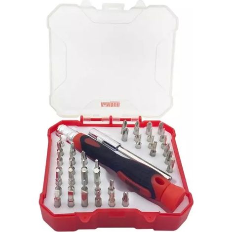 set 41 pezzi cacciaviti di precisione, inserti e bussole