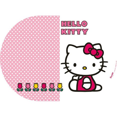 Petit Set de table Ovale Hello Kitty