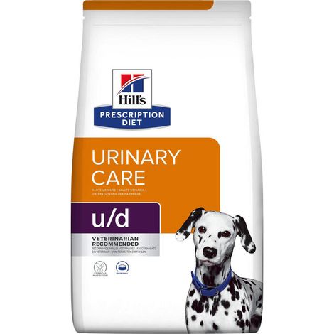 Croquetas Hill's Prescription Diet U D para perro pardo 4.1 kg (1/4)