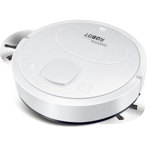 Robot nettoyeur de sol intelligent : aspirateur automatique rechargeable par USB, petit cadeau pour la maison (1/3)