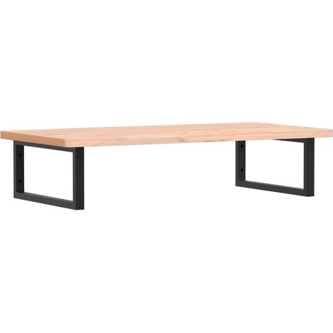 Maison Exclusive - Waschbeckenregal Wandmontage Stahl und Massivh