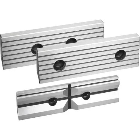 Fervi M011/150GP Mors prismatiques de rechange pour étaux de 150x45 mm