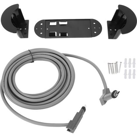 Support câble Starlink V2 4,5m – Kit mural réglable avec gaine caoutchouc et cuivre rouge pour gestion propre et stable (1/5)