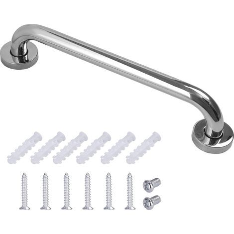 Stainless Steel Grab Bar Bathroom Bathtub Handle for Toilet Toilet for Elderly/Disabled/Children/Pregnant 40cm (1/5)