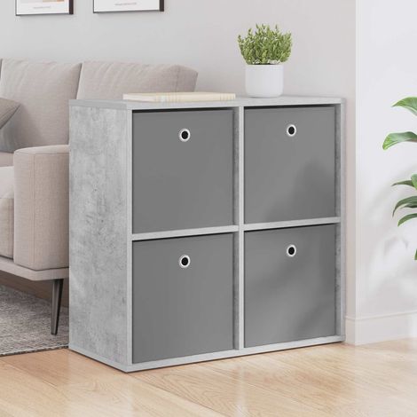 Aparador con cajón Gris Concreto 68,5 x 32 x 67 cm