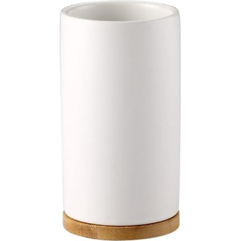 400ml Gobelet Céramique Salle de Bain, Porte Brosse à Dents pour Brosse à Dents et Dentifrice