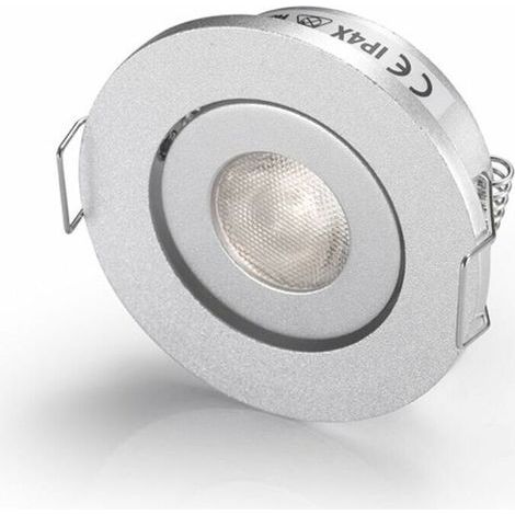 LED-Mini-Spots / Einbau-Deckenspots / Einbau-Downlight-Lampen für Cree XPE 3W Warmweiß 3000K + Treiber [Energieklasse A+]