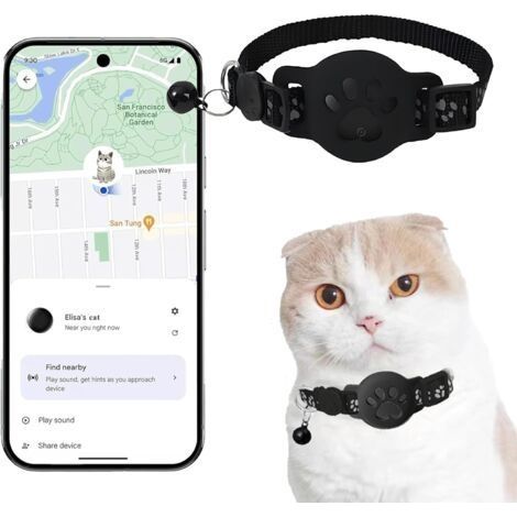Collier GPS Chat (1/5)