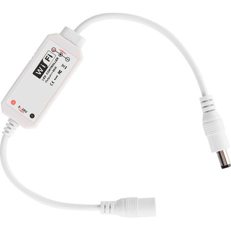 Contrôleur monochrome WiFi, variateur pour ruban LED monochrome, contrôleur WiFi pour ruban LED monochrome (1/5)