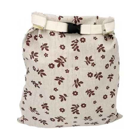 Bolsa para pan de doble capa de cera de abeja,33 x 43 cm,Mezcla ecológica de lino y algodón,Bolsa para conservar la frescura (1/5)