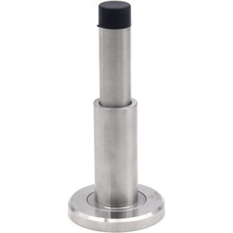 YMYNY Door Stop, Solid 304 Stainless Steel, Adjustable + Robust Rubber Door Stop