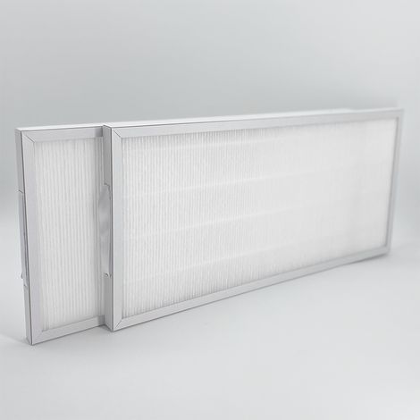 Top Filter – Filtre VMC M6 compatible France Air Cocoon D300/D400 – Dimensions 493 x 235 x 22 mm – Norme ISO16890 pour filtration optimale