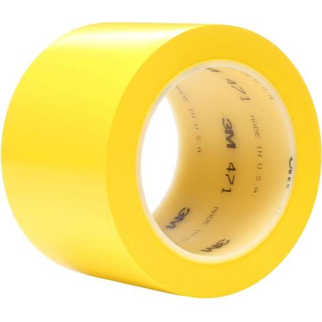 3M 471F nastro adesivo in PVC giallo 33m x 50mm