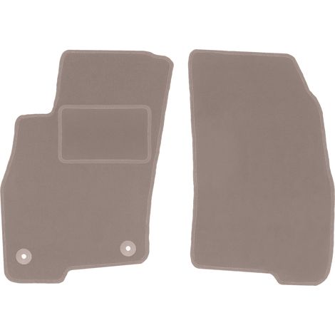 Tappetini anteriori beige per: Fiat Grande Punto hatchback (2005-2009) (1/5)