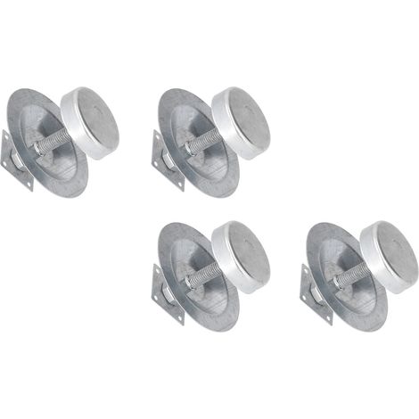 Ensemble de 4 pieds de ruche anti-fourmis en acier inoxydable, support pour ruche d'apiculture. (1/5)