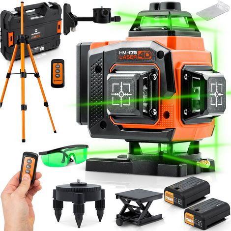 Niveau laser en croix Humberg HM-175 avec étui et accessoires (1/5)