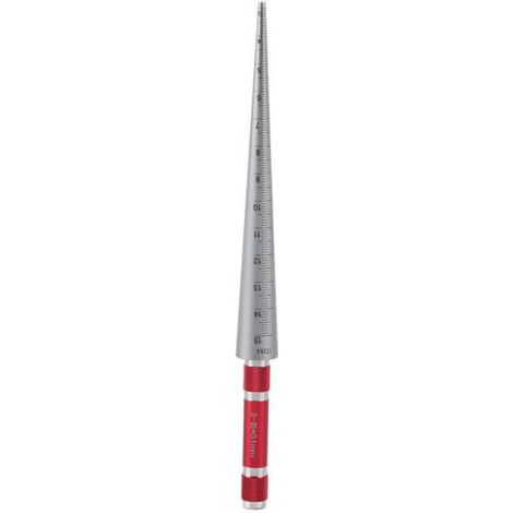 Konische Messlehre, Edelstahl-Öffnungslehre 3 bis 15 mm, Messwerkzeug für dünnwandige Teile, Kunststoffrohre, hohe Präzision, konische Größe, Messwerkzeug (1/4)