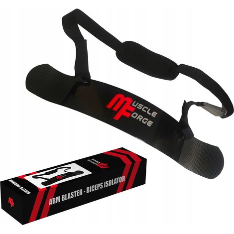 Arm Blaster Armtrainer (Stahl) schwarz (1/3)