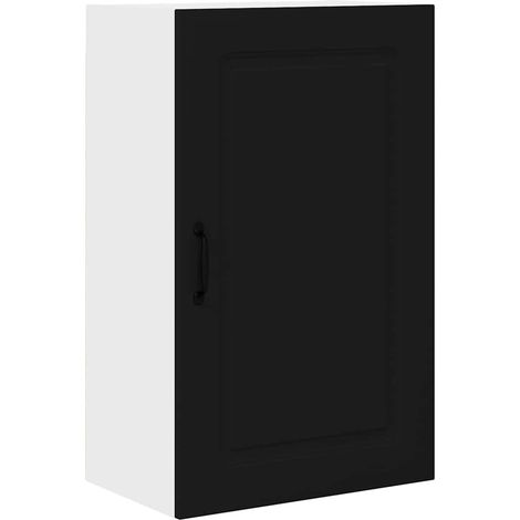 Meuble mural de cuisine,Armoire de cuisine Noir 50 x 31 x 80 cm Bois d'ingénierie CFW36973 (1/5)