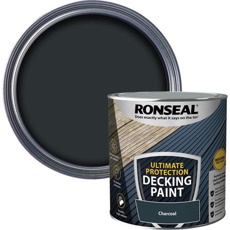Ronseal Ultimate Protection Decking Paint Charcoal 2.5 litre