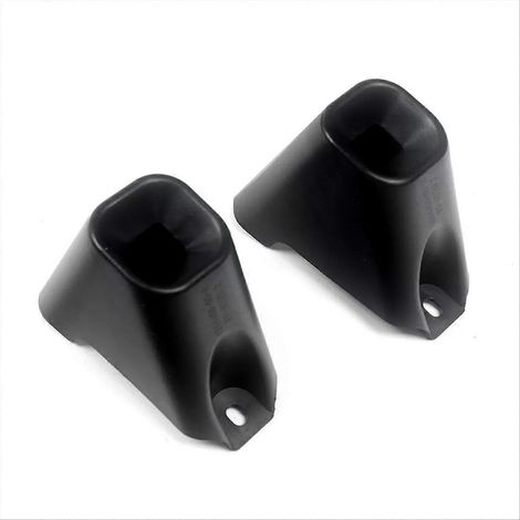 1 par de soportes de rejilla inferior para parachoques delantero, soporte para tanque de agua (1/5)