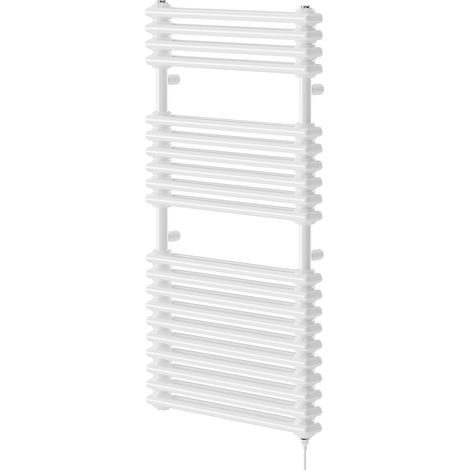 Hayes White 1140mm x 600mm Designer Electric Towel Rail (1/5)