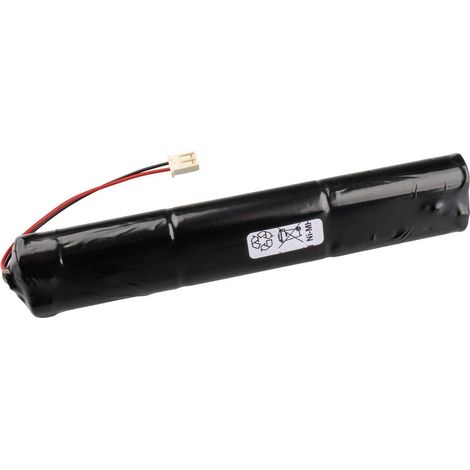 Pacco batteria 9x Stilo (AA) XCell con spina NiMH 10.8 V 2550 mAh (1/2)