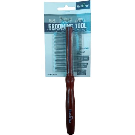 Pettine Doppio Lusso In Legno Fitto Medio