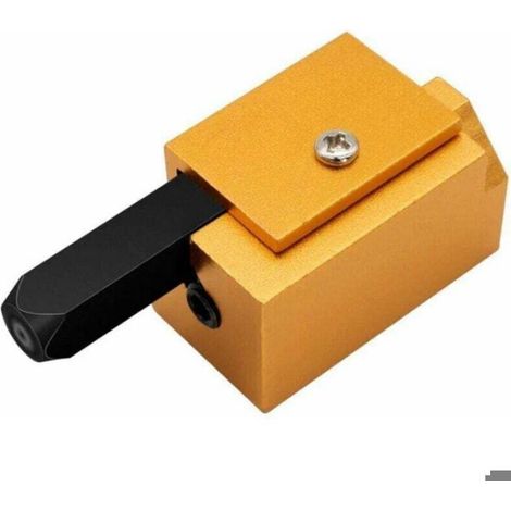 Ciseau De Poinçonnage À Angle Droit - Acier Haut Carbone - Pour Évidement De Charnière En Bois - 72 X 34 Mm - 1 Pièce